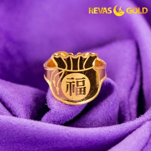 리바스골드 99.9 순금 돌반지 프리미엄 패키지 1.875g(반돈) 복뱀