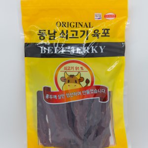 동남식품 프리미엄 쇠고기 육포 630g 등산 레저용간식 안주거리 명절선물