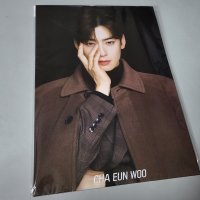 차은우 (CHA EUN WOO) 굿즈 12장 포스터 세트 스티커1장 (A3크기) 아스트로 차은우 굿즈