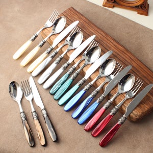 디앤디 로마 커트러리 테이블 포크 스푼 나이프 6Color