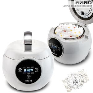 리빙센스 애플 미니 전기 보온 밥솥 LS-RC2001W 전기밥솥 2 ~ 3 인용