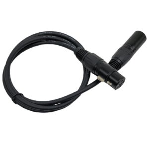 BESTON DMF-1B 카나레 L-2T2S 캐논 선 1M 블랙 xlr 케이블