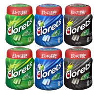 Clorets 일본 클로렛츠 아소트 민트 껌 140g 3종류 6팩