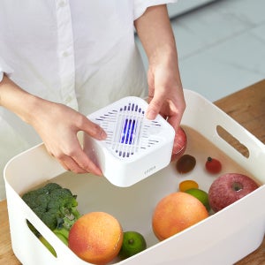 위생적 편리 간편한 다용도 무설치 야채 과일 세척기 LZC-EW01