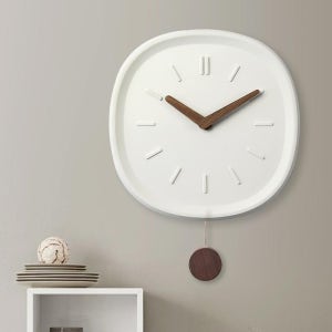 콘크리트라운드벽시계