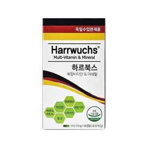 하르북스 복합비타민 & 미네랄 (514.57mg x 60캡슐)