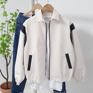 [무배]남여공용 캐쥬얼한 트위바 시티 오버핏 자켓