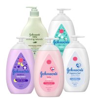 존슨즈 베이비 로션 500ml 300ml 100ml 화이트 / 핑크 / 베드타임 / 수딩