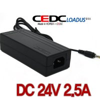 [CEDC] 24V 2.5A RS-025/S335 호환 로더스 국산어댑터 24V2.5A아답터