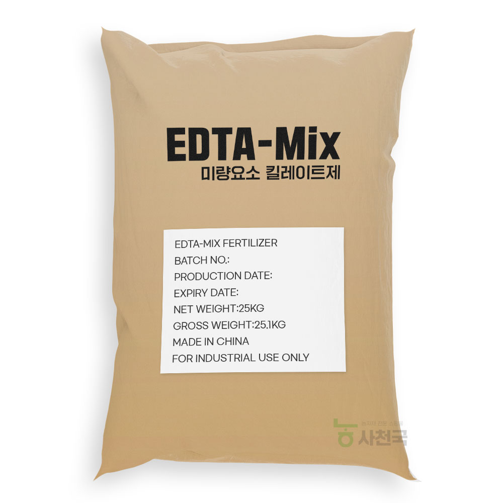 킬레이트제 EDTA MIX 25Kg 붕산 고토 <b>몰리브덴</b> 미량요소 비료