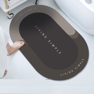 빨아쓰는 3세대 규조토 욕실 발매트