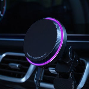 카멜레온360 맥세이프 차량용핸드폰거치대 자석 무선 충전기 마그네틱 충전 송풍구타입 클립형