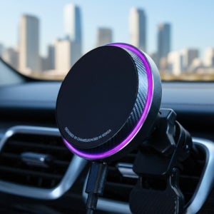 카멜레온360 맥세이프 차량용핸드폰거치대 자석 무선 충전기 마그네틱 충전 송풍구타입 클립형