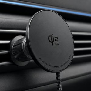 카멜레온360 Qi2.2 25W 맥세이프 차량용 핸드폰 거치대 무선 충전기 마그네틱 엣지