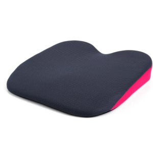 현대 코알라방석 메모리폼 3D입체 골반/회색+핑크