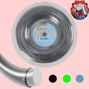 럭실론 알루파워 1.25 테니스 스트링 릴 라켓 줄 거트