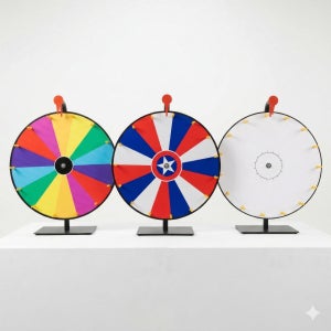 초대형 돌려돌려 돌림판 룰렛 빙글빙글 원판 돌리기 뽑기판 뽑기 추첨기 40cm 캡틴 2세대