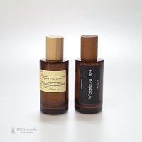 이솝 엠버우드 압착식 향수용기 50ml / 유리용기 카페데코소품/ 방산시장 아이리스캔들 향수재료 룸스프레이 미스트만들기재료