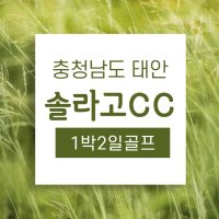 태안 솔라고cc 1박2일골프패키지 / 충남골프장