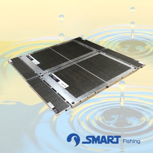 스마트상사 스마트 2000 X 2000 좌대 민물 대물낚시 발판 좌대 갈색(나무결 무늬)