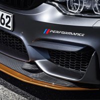 BMW M Performance 데칼스티커 2개입 익스테리어용품 범퍼 리어 문짝 데코