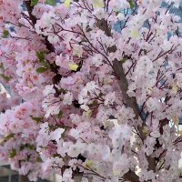 조화나무 인조나무 대형 벚꽃나무 목재화분 1.8M