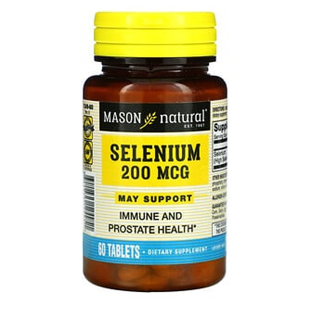 메이슨 <b>내추럴 셀레늄</b> 200mg 60정 1개