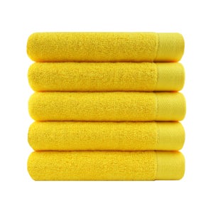 프리미엄 호텔 컬렉션 수건 레몬옐로 30수/1매/170g 국내산 고급 수건