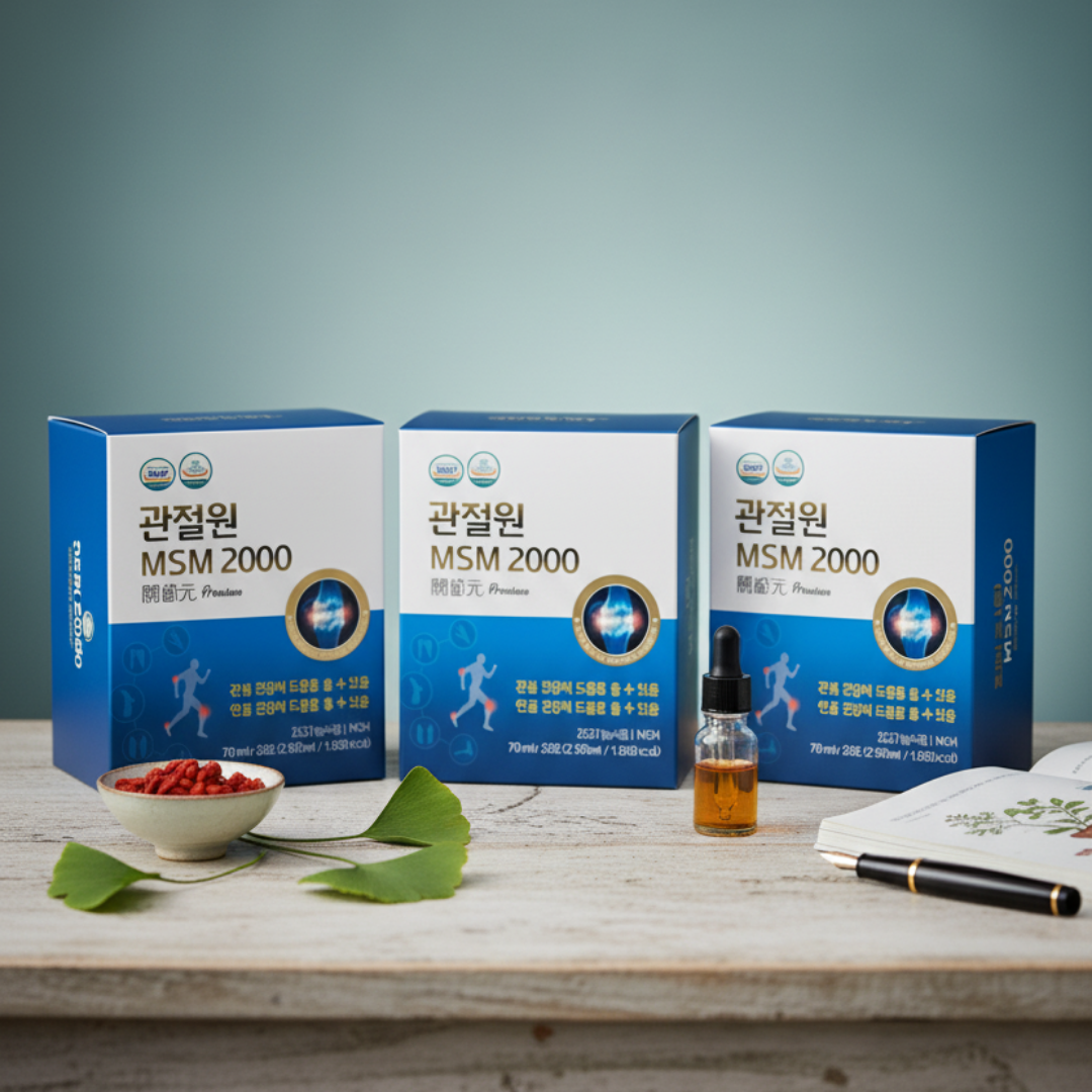 관절 영양제 MSM식이유황 어깨 발바닥 손가락마디통증 90포, 1개