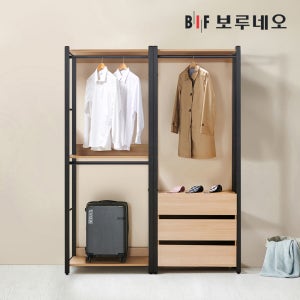보루네오 슈랑크 드레스룸 시스템 옷장 1600 B 시스템장 세트