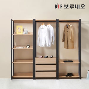 보루네오 슈랑크 드레스룸 시스템 옷장 2400 O 시스템장 세트
