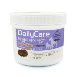 데일리케어 강아지 샤이닝 아이즈 눈 건강+시력유지 영양제 180g