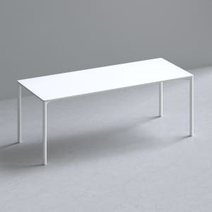 209애비뉴 제로데스크 에보 2000x800mm, 화이트+화이트