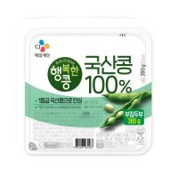 행복한콩 국산콩 두부 부침용 380G