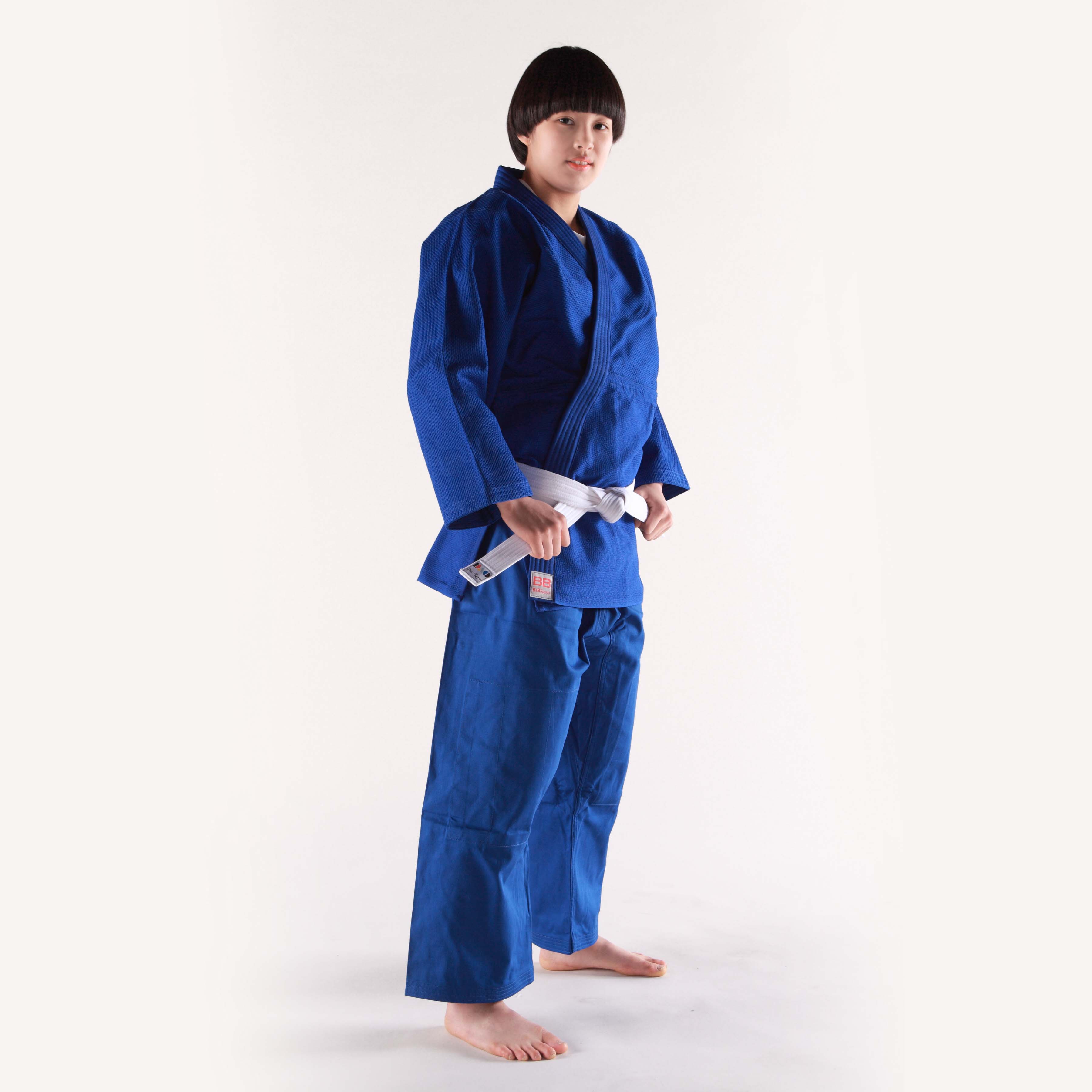 다오코리아 대한유도회 공인유도복 훈련용유도복 마인드 청색