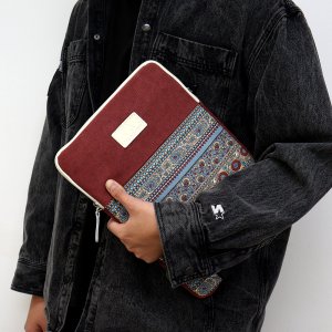 삼성 노트북 태블릿 11인치 13인치 에스닉 패턴 레트로 파우치 가방