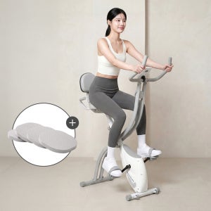 이고진 LPX1 접이식 실내자전거 헬스 홈트 사이클 유산소 운동기구 가정용 바이크 화이트