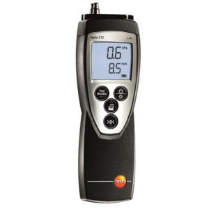 TESTO 512 디지털 차 압력계 속도 풍속 측정기 테스토