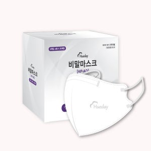 [도착보장] 코튼데이 KF-AD 비말마스크 새부리형 S(소형), 화이트, 100개