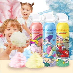브리엘 유아 버블클렌저 200ml 3종 세트 (핑크+옐로우+블루) 거품 목욕놀이 아기바디워시
