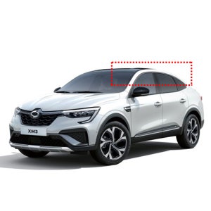 지엠지모터스 썬바이저 자동차 빗물받이 차량용 햇빛가리개 일반 XM3