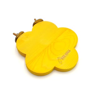 앵무새 쉼터 평상 - 플라워형 소형~중형앵무추천 앵무새용품 횃대 평상