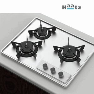 haatz 빌트인가스레인지 GC-3608SDBH 3구 설치 도시가스 lpg 가스렌지