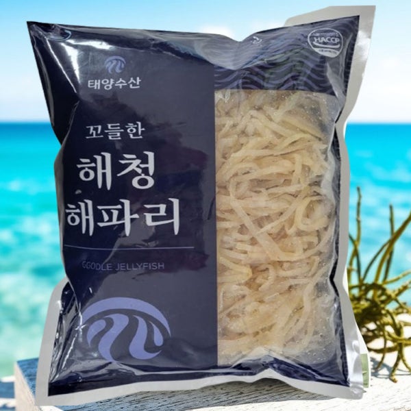 해파리 2kg 무염(해파리 80% 저염수 20%) 냉채