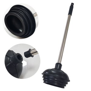 3중압축기 (스텐자루) / 뚫어뻥 화장실 변기 압축기