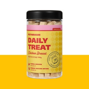 [페스룸] 데일리 트릿(닭가슴살) 100g 강아지 고양이 동결건조 간식