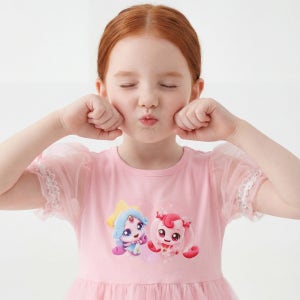 캐치티니핑 위시캣 하츄핑 포실핑 오로라핑 여아 코스튬 맨투맨 스커트 원피스