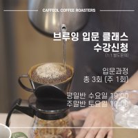 카페올 핸드드립 클래스 브루잉 커피 배우기 커피 입문 클래스 3회