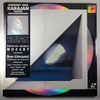 (중고LD. 레이저 디스크)(미사용 상태 최상) 모짜르트 돈 조반니 2DISC. 지휘 카라얀. MOZART DON GIOVANNI. KARAJAN