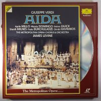 (중고LD. 레이저 디스크)(디스크 최상. 하드케이드 옆면 닳음) 베르디 아이다 2DISK. VERDI AIDA